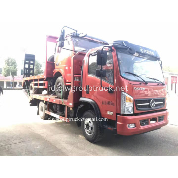 Truk pengangkut flatbed 170hp untuk dijual